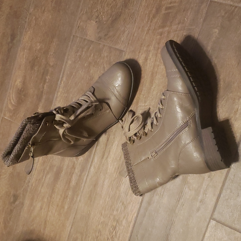 Taupe Boots 9.5